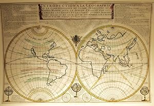 Introduction a la Geographie de la correspondance du globe Terrestre ou Mappe Monde avec la Spher...
