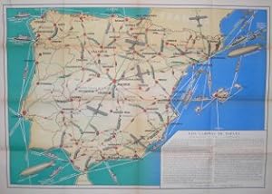 Mapa Escolar : Los Caminos de España