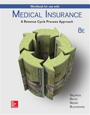 Immagine del venditore per Medical Insurance : A Revenue Cycle Process Approach venduto da GreatBookPricesUK