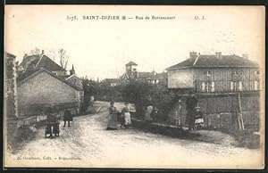 Carte postale Saint-Dizier, Rue de Bettancourt, vue partielle