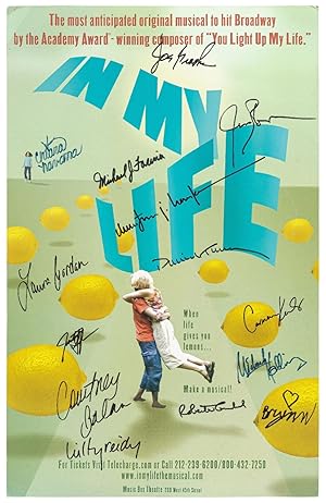 (Theatrical Poster): In My Life: The Most Anticipated Original Musical to Hit Broadway by the Aca...