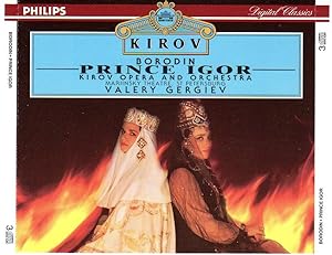 Prince Igor - Opera in Four Acts and Prologue [3-COMPACT DISC SET]