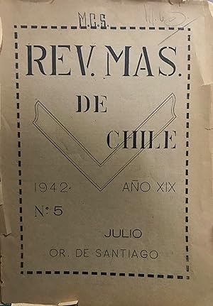 Revista Masónica de Chile. Año XIX.-N°5.- Julio 1942