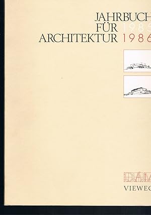 Bild des Verkufers fr Jahrbuch fr Architektur 1985 1986 zum Verkauf von manufactura