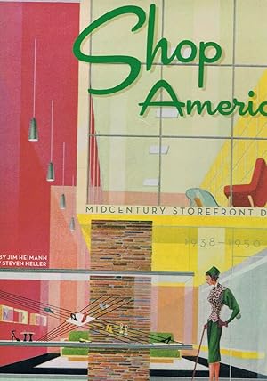 Seller image for Shop America Midcentury Storefront Design for sale by manufactura