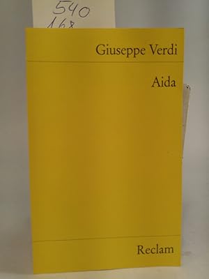 Seller image for Aida. Oper in vier Aufzgen. for sale by ANTIQUARIAT Franke BRUDDENBOOKS