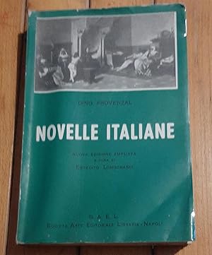 Image du vendeur pour NOVELLE ITALIANE mis en vente par librisaggi