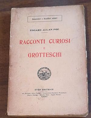Seller image for Racconti curiosi e grotteschi. Seconda ristampa for sale by librisaggi