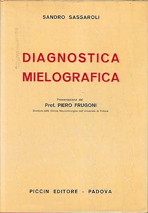 Imagen del vendedor de Diagnostica Mielografica a la venta por librisaggi