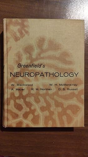 Seller image for Greenfield's Neuropathology for sale by librisaggi