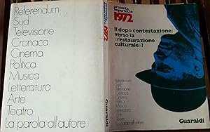 Bild des Verkufers fr Presente imperfetto 1972. Almanacco di Sette Giorni zum Verkauf von librisaggi