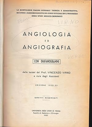 Angiologia ed Angiografia - Atlante dei Diafanogrammi