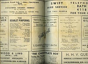 Seller image for The Scarlet Pimpernel | Original Souvenir Theatre Programme Performed at Theatre Royal Bath | Bath's Historic House of Entertainment for sale by Little Stour Books PBFA Member