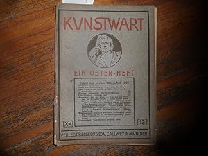 Immagine del venditore per Kunstwart. Ein Oster-Heft Zweites Mrzheft 1907 XX 12. venduto da Antiquariat Floeder