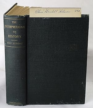 The Interpretation of History (Signed by Oliver Wendell Holmes)