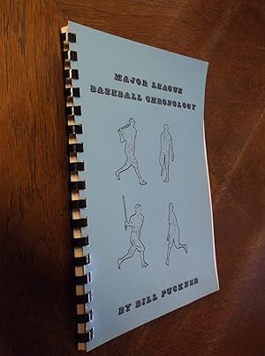 Major League Baseball Chronology (Third Edition)