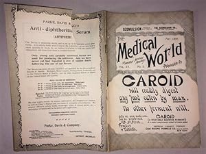 Imagen del vendedor de The Medical World. A Practical Medical Monthly Vol.XV - No.5. May,1897 a la venta por Dale Cournoyer Books