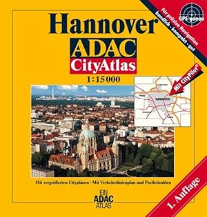 ADAC Cityatlas Hannover: ADAC CityAtlas . 1:15.000; GPS-genau