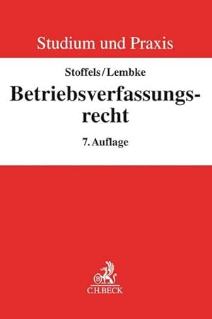 Immagine del venditore per Betriebsverfassungsrecht venduto da BuchWeltWeit Ludwig Meier e.K.