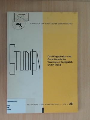 Immagine del venditore per Das Brgschafts- und Garantierecht im Vereinigten Knigreich und in Irland. venduto da avelibro OHG