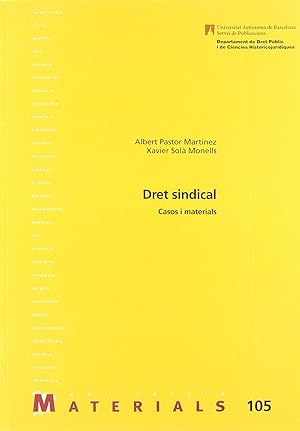 Seller image for Dret sindical. Casos i materials for sale by Imosver