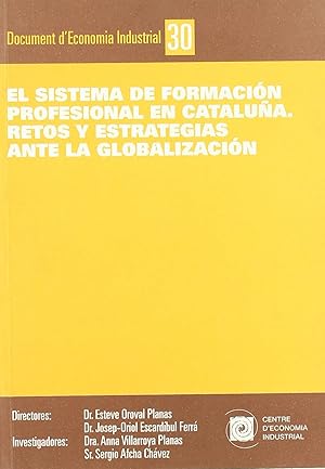 Seller image for El sistema de formacion profesional en catalua: retos y est for sale by Imosver