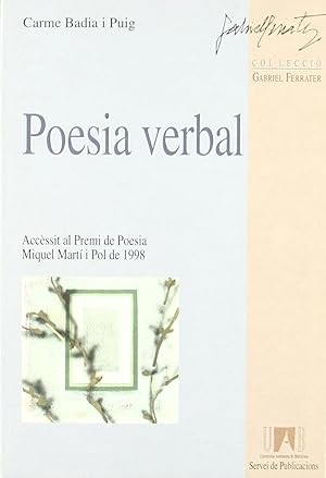 Seller image for Poesia verbal for sale by Imosver