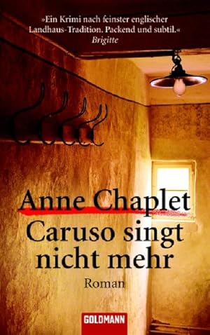 Seller image for Caruso singt nicht mehr: Roman for sale by Versandantiquariat Felix Mcke