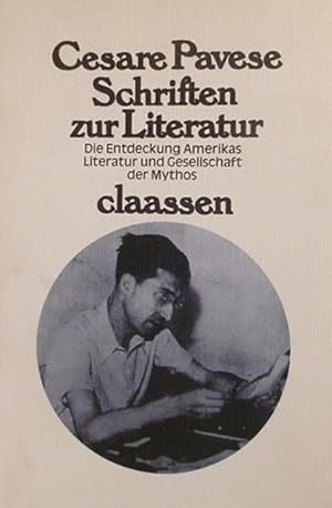 Bild des Verkufers fr Schriften zur Literatur: Die Entdeckung Amerikas, Literatur und Gesellschaft, der Mythos zum Verkauf von Versandantiquariat Felix Mcke