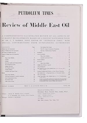 The Petroleum Times. [drop-title]: Review of Middle East oil. A comprehensive illustrated review ...