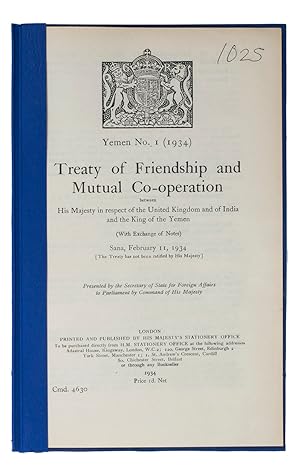 Treaty of friendship and mutual co-operation between His Majesty in respect of the United Kingdom...