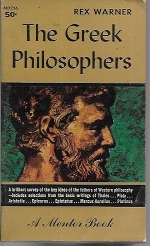 Seller image for The Greek Philosophers (Mentor MD226) for sale by Bookfeathers, LLC