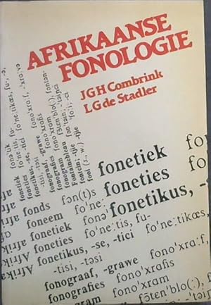 Seller image for Afrikaanse Fonologie for sale by Chapter 1