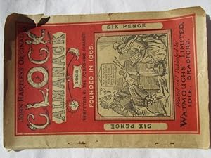 Seller image for John Hartley's Original Clock Almanack. 1928 for sale by Ivan's Book Stall