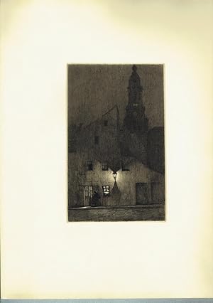 Imagen del vendedor de Dresden - Laterne am Gntzplatz, 1905 a la venta por Antiquariat Hardner