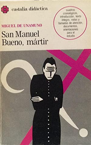 Bild des Verkufers fr SAN MANUEL BUENO,MRTIR Edicin de Joaqun Rubio Tovar zum Verkauf von Librovicios