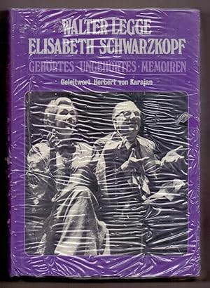 Seller image for Gehrtes. Ungehrtes. Memoiren. Geleitwort Herbert von Karajan. for sale by Die Wortfreunde - Antiquariat Wirthwein Matthias Wirthwein
