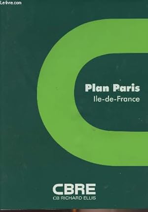 Bild des Verkufers fr Plan Paris - Ile-de-France - CBRE zum Verkauf von Le-Livre