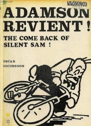 Imagen del vendedor de Adamson revient ! The come back of Silent Sam! Bdsup N 25, 1er juin 1983 a la venta por Le-Livre
