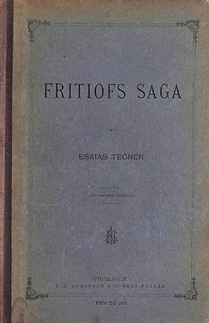 Seller image for Fritiofs Saga for sale by M Godding Books Ltd