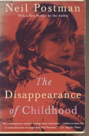 Bild des Verkufers fr The disappearance of Childhood zum Verkauf von Le-Livre