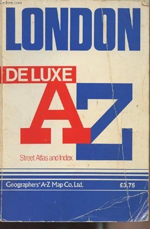 Seller image for Az de luxe atlas - London - Street atlas and index for sale by Le-Livre