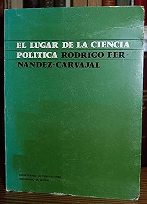 Imagen del vendedor de Lugar de la Ciencia Poltica, el a la venta por Imosver