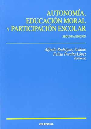 Seller image for Autonoma, educacin moral y participacin escolar for sale by Imosver