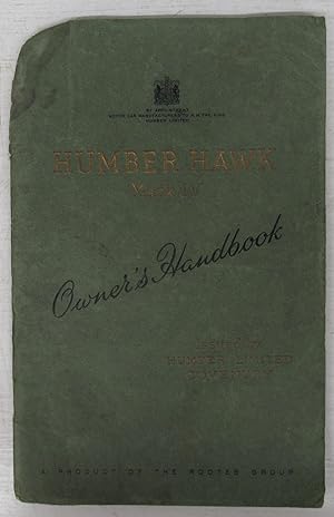 Humber Hawk Mark IV Owner's Handbook