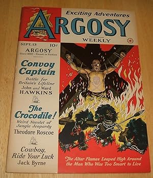 Bild des Verkufers fr Argosy Weekly September 13, 1941 zum Verkauf von biblioboy