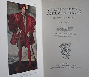 Immagine del venditore per A Short History of Costume and Armour Chiefly in England 1485-1800 Volume II venduto da C L Hawley (PBFA)
