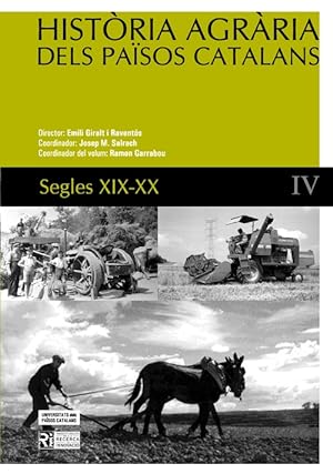 Imagen del vendedor de Hist.ria agrria dels Pasos Catalans (Volum 4) Segles XIX - XX a la venta por Imosver