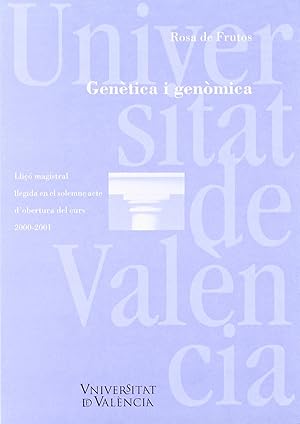 Seller image for Gentica i gen.mica Lli magistral d'obertura de curs for sale by Imosver