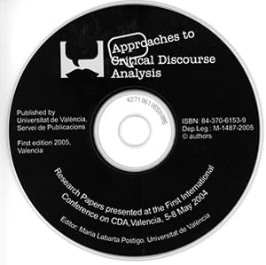 Seller image for Approaches to Critical Discourse Analysis Research papers Presented at the First International Conference on CDA, Valencia for sale by Imosver